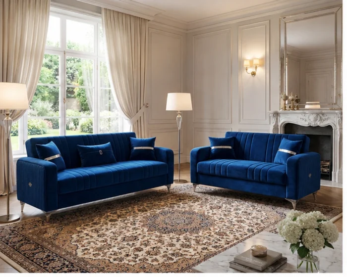 ORION Turkish Sofa Bed with Storage - Modern Luxury 3 Seater - 2 Seater & Corner Sofa Set