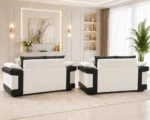 Dino 3+2 Sofa Luxury Designer Sofa Set - Elegant & Stylish Living Room Sofa Set - Image 4
