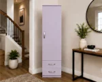 1 Door Wardrobe Organizer with 2 Bottom Drawers