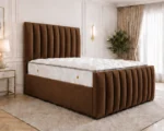 Espresso Brown 6ft Super King Bed – Premium Padded Headboard with Mattress - Image 5