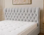 Sterling Silver Super King Oxford Bed – Contemporary Luxury Headboard with Mattress Included - Image 4