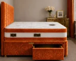 Sunshine Yellow Divan Bed – 3ft | 90 × 190 cm with Mattress & Storage - Image 3