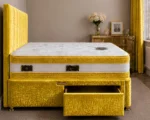 Honey Gold 3ft Divan Bed –90 × 190 cm with Mattress Included–Spacious Storage - Image 3