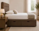 Chestnut Comfort Single Divan Bed – 3ft | 90 × 190 cm with Underbed Storage - Image 4