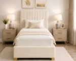 Buttercream Luxe Divan – 3ft | 90 × 190 cm with Mattress Included