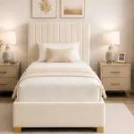 Buttercream Luxe Divan – 3ft | 90 × 190 cm with Mattress Included