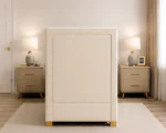 Buttercream Luxe Divan – 3ft | 90 × 190 cm with Mattress Included - Image 4