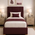 Rich Chocolate Divan Bed – 3ft | 90 × 190 cm with Mattress Included