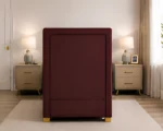 Rich Chocolate Divan Bed – 3ft | 90 × 190 cm with Mattress Included - Image 4