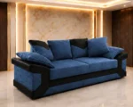 Dino 3 Seater Sofa – Elegant Blue Lounge Sofa & Luxury Living Room Seating - Image 3