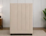 Cream Haven Divan Bed – Sophisticated 3ft Upholstered Bedroom Design - Image 3