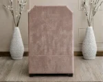 Mink Velvet Single Divan – Statement Headboard & Mattress Included - Image 3