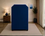 Sapphire Blue 3ft Divan – 90 × 190 cm with Tall Padded Headboard - Image 3
