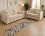 Stylish Living Room Furniture Set Luxury Upholstered Sofa Collection - Image 3