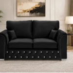 Elegant Quilted Sofa – Comfortable 2 Seater Design Luxury 2 Seater Chesterfield Sofa – Classic Style