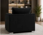 Elite Tufted 1 Seater Sofa Crown Luxury 1 Seater Sofa - Image 5