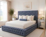 Ocean Blue Grandeur – Premium Super King Ambassador Bed - Image 2