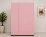 Elegant 4 Door Mirrored Closet with 4 Mirror Panels and 2 Drawers for Clothes and Accessories - Image 5