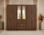 Large Modern Bedroom Wardrobe with Multiple Storage Compartments