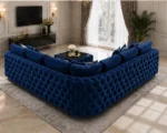 Modern Ashton Fabric Corner Sofa – Premium Luxury Sectional Living Room Couch - Image 5