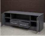 Modern TV Stand Unit with Storage Drawers & Side Cabinets – Stylish Living Room Furniture - Image 2