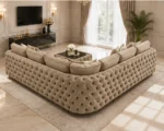 Modern Ashton Corner Sofa – Premium L-Shaped Tufted Luxury Couch - Image 5