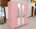 4 Door Wardrobe with Full-Length Mirrors – Modern Spacious Bedroom Storage Furniture - Image 2