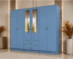 Premium 6 Door Bedroom Wardrobe with Smart Storage Design - Image 2