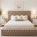 Classic Warm Beige Ambassador Super King –Spacious 200 × 200 cm Design