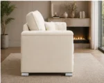 Luxury Cream 2 Seater Sofa – Comfortable & Stylish - Stylish 2 Seater Sofa – Deep Cushioned Comfort - Image 4