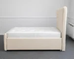 Soft Beige 3ft Oxford Bed – Premium Padded Headboard with Mattress - Image 2