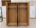 Modern 4 Door Mirrored Wardrobe with Full-Length Mirrors – Elegant Bedroom Storage Solution - Image 2