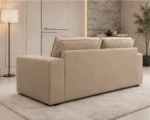 Elegant Beige 2-Seater Sofa _ Modern Luxury Living Room Sofa - Image 3