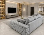 Luxury Ashton Corner Couch – Premium Contemporary Fabric Sectional Sofa - Image 5