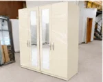 Large 4 Door Wardrobe with Full-Length Mirror Doors – Stylish Contemporary Bedroom Furniture - Image 2