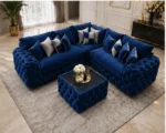 Modern Ashton Fabric Corner Sofa – Premium Luxury Sectional Living Room Couch