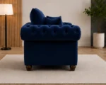 Nicole Navy Blue – Luxury Armchair - Image 4