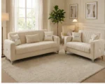 ORION Turkish Luxury Sofa Set Plush Velvet - Vertical Channel Design & Premium Comfort