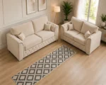 Stylish Living Room Furniture Set Luxury Upholstered Sofa Collection - Image 4