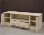 Modern Entertainment TV Unit with Storage Drawers & Side Cabinets – Elegant Home Furniture - Image 2