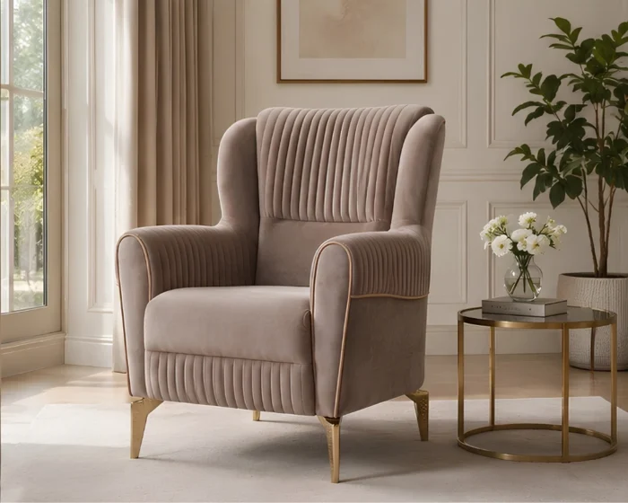 Modern Comfortable 1 Seater Sofa – Elegant Home Seating