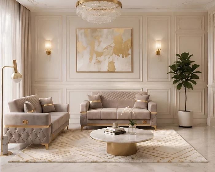 Stylish Modern 2+2 Sofa Set – Complete Lounge Furniture
