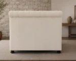 Contemporary Velvet King Size Sleigh Bed - 5ft Bed Frame - King Bed with Mattress - Image 5