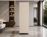 Luxury Off-White Wardrobe with 6 Doors & Drawers – Contemporary Bedroom Design - Image 3