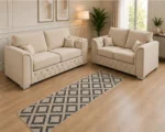 Stylish Living Room Furniture Set Luxury Upholstered Sofa Collection - Image 2