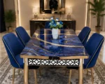 Dining Table and 6 Chairs Set – Stylish Furniture Set for Family Dining, Guests and Everyday Home Use - Image 4