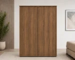 Premium Mirrored Wardrobe Featuring 4 Doors, 2 Mirror Panels and 2 Storage Drawers - Image 4