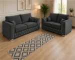 Elegant Home Furniture Sofa Collection Luxury Fabric Sofa Set for Living Room - Image 2