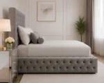 Grey Ambassador Single Bed – Modern Comfort & Style Luxury Grey Ambassador Single Bed - Image 3