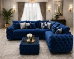 Modern Ashton Fabric Corner Sofa – Premium Luxury Sectional Living Room Couch - Image 3